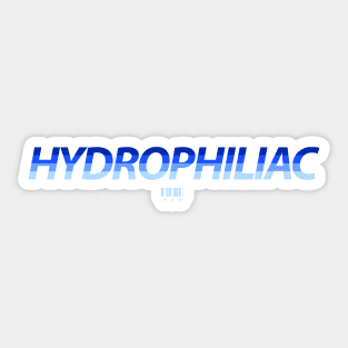 Hydrophiliac Bars Sticker